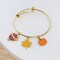 Wrapables Autumn Pendant Charms for Jewelry Making, (Set of 10), Turkey